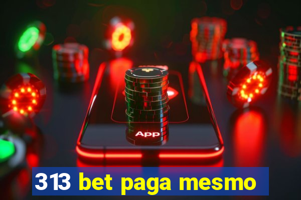 313 bet paga mesmo